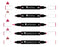 Poppy Crafts Twin Markers Set