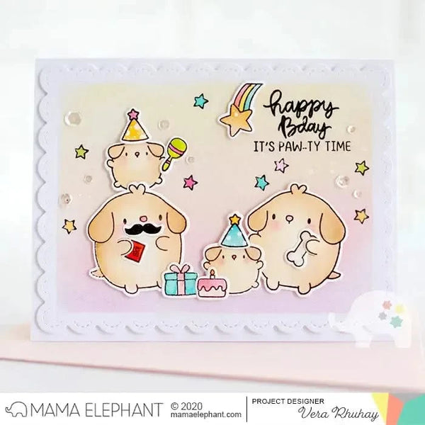 Mama Elephant Stamp Set 4in x 6in - Zodiac Dog*