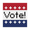 Diamond Dotz Diamond Stickers - Vote