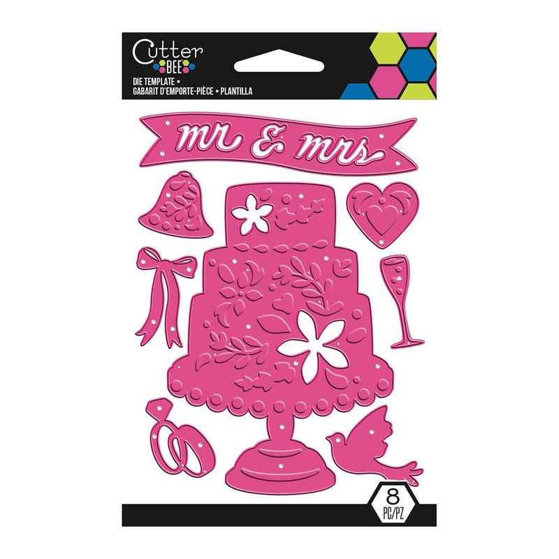 EK success-cutter Bee Die Template - Wedding