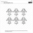Lawn Fawn Clear Stamp Set - You Crow Girl*