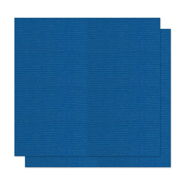 Bazzill Fourz Cardstock 12 inch X12 inch Great Lakes/Grasscloth