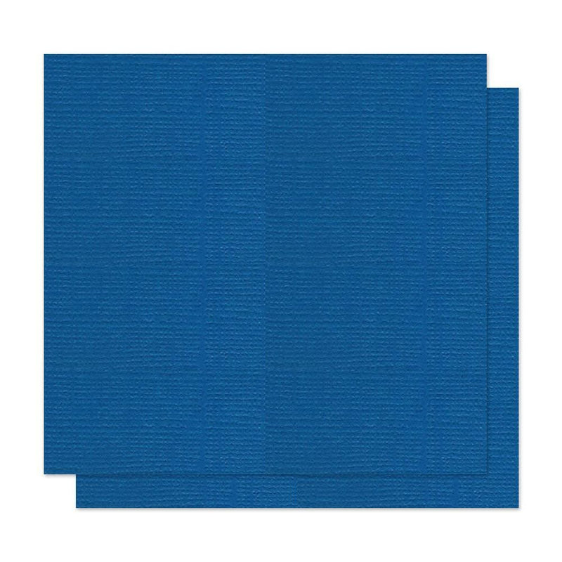 Bazzill Fourz Cardstock 12 inch X12 inch Great Lakes/Grasscloth