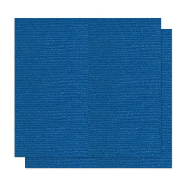 Bazzill Fourz Cardstock 12 inch X12 inch Great Lakes/Grasscloth
