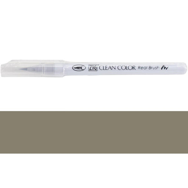 Kuretake ZIG Clean Colour Real Brush Marker - Platinum Brown