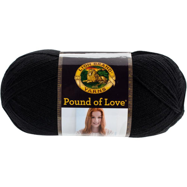 Lion Brand Pound Of Love Baby Yarn - Charcoal