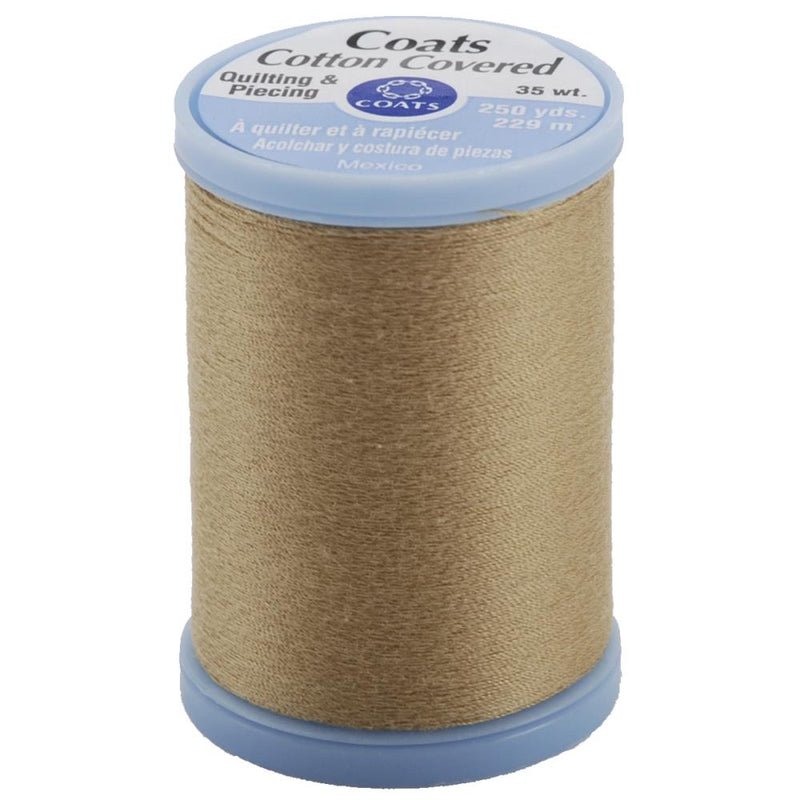 Coats - Cotton Covered Quilting & Piecing Thread 250yd - Summer Brown*