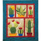 Rachels Of Greenfield - Wall Quilt Kit 13 inch X15 inch - Succulents*