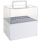 Deflecto Expandable Marker Accordion Organiser White/Clear