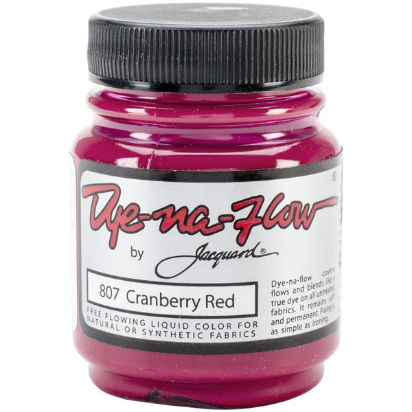 Jacquard Dye-Na-Flow Liquid Colour 2.25oz - Cranberry