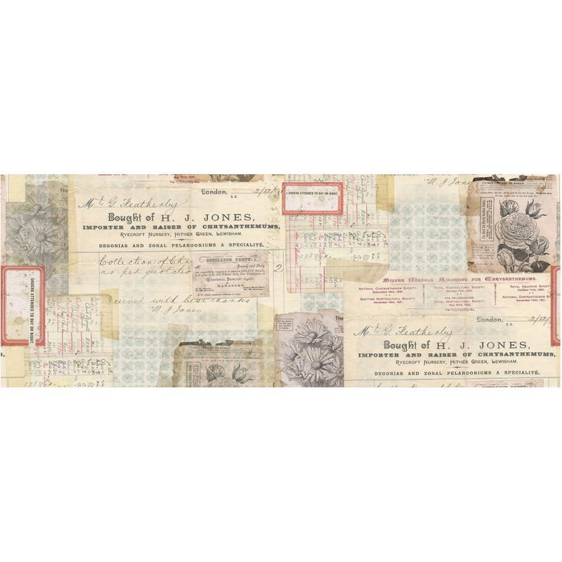 Tim Holtz Idea-Ology Collage Paper 6 inch X6yds Document
