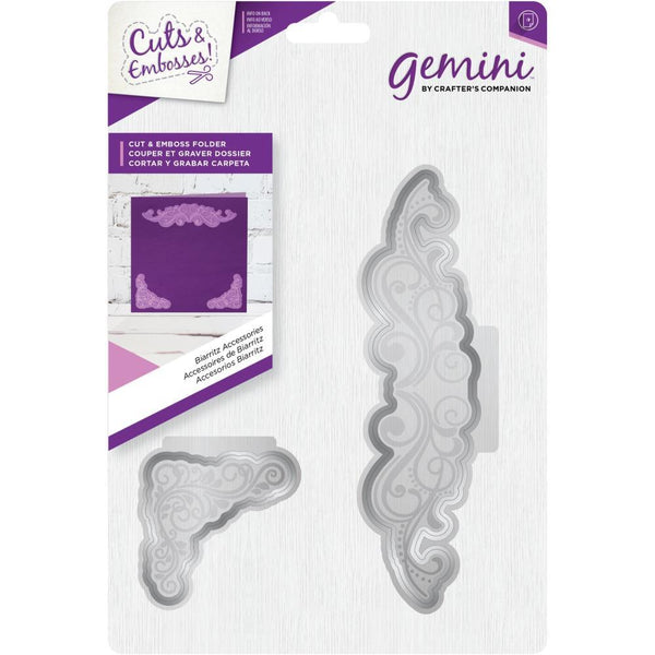 Gemini Cut & Emboss Folder Biarritz Accessories