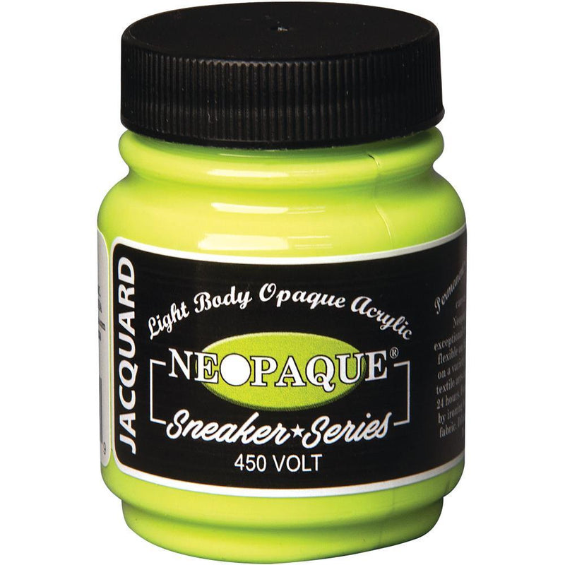 Jacquard Neopaque Acrylic Paint 2.25oz - Volt - Sneaker Series*