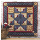 Rachels Of Greenfield - Wall Quilt Kit 22 inch X22 inch - Log Cabin