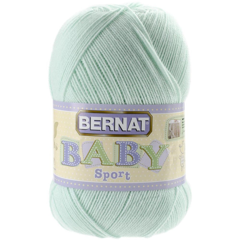 Bernat Baby Sport Big Ball Yarn - Solids Baby Green - 12.3oz (350g) 1,256yd