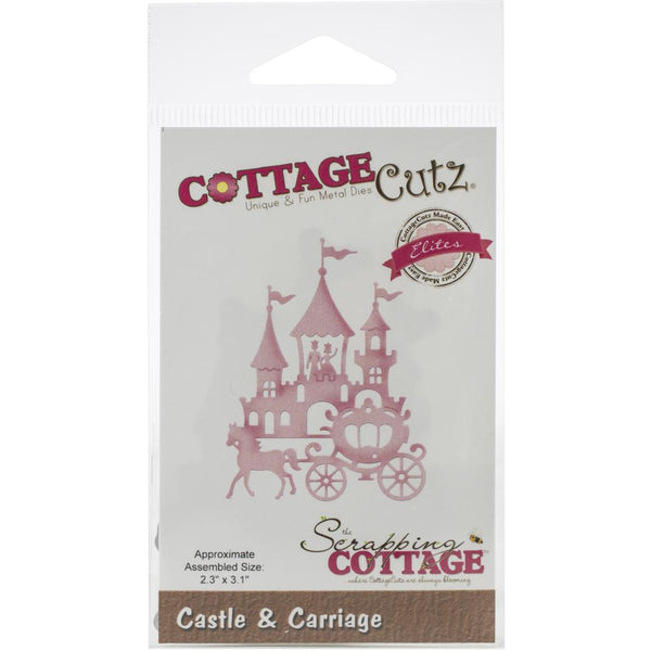 CottageCutz - Elites Die Castle & Carriage 2.3 inch X3.1 inch