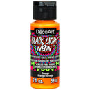 Americana Black Light Neon Acrylic Paint 2oz - Orange