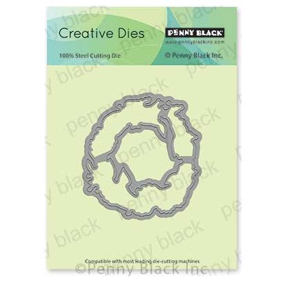Penny Black Creative Dies - Golden Delight Cut Out 3 inchX3.2 inch