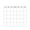Authentique 100lb Single-Sided Cardstock 12in X 12in 13 pack - Calendar Collection, Blank