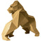 3D Papercraft Model - Gorilla, Gold (Limited Edition)*