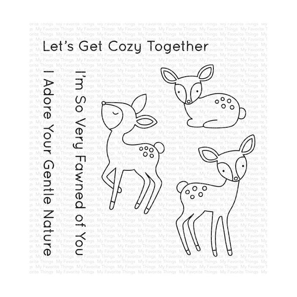 My Favorite Things Clearly Sentimental Stamps 4"X4" - So Very Fawned Of You*