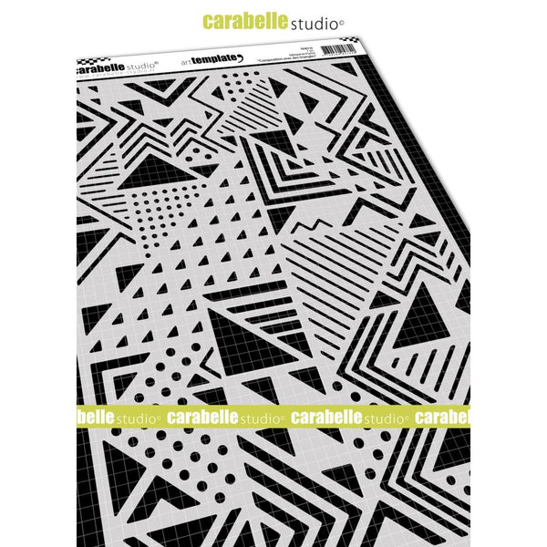 Carabelle Studio Template A4 Composition With Triangles*