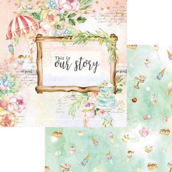 Memory Place Asuka Studio Double-Sided Paper Pack 6"x 6" 10 pack  So Sweet*