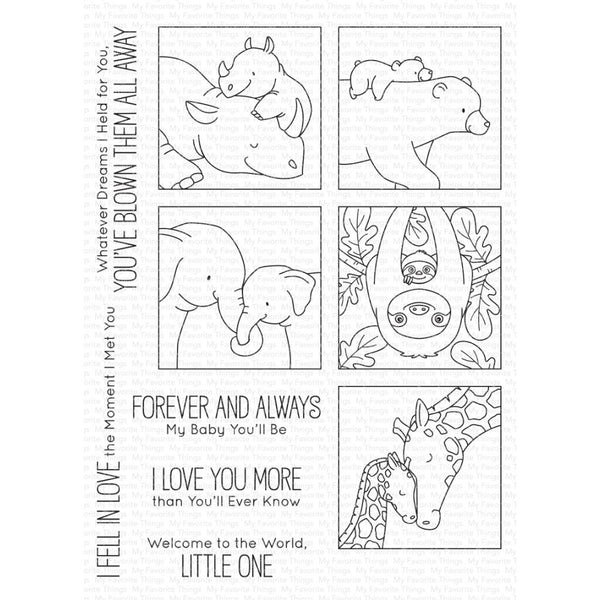 My Favorite Things Birdie Brown Stamps 6"X8" - I'll Love You Forever