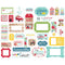 Echo Park Cardstock Ephemera 33 pack  Frames & Tags, A Slice Of Summer*