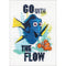 Dimensions Disney Counted Cross Stitch Kit 5"x 7"- Go With The Flow (14 Count)