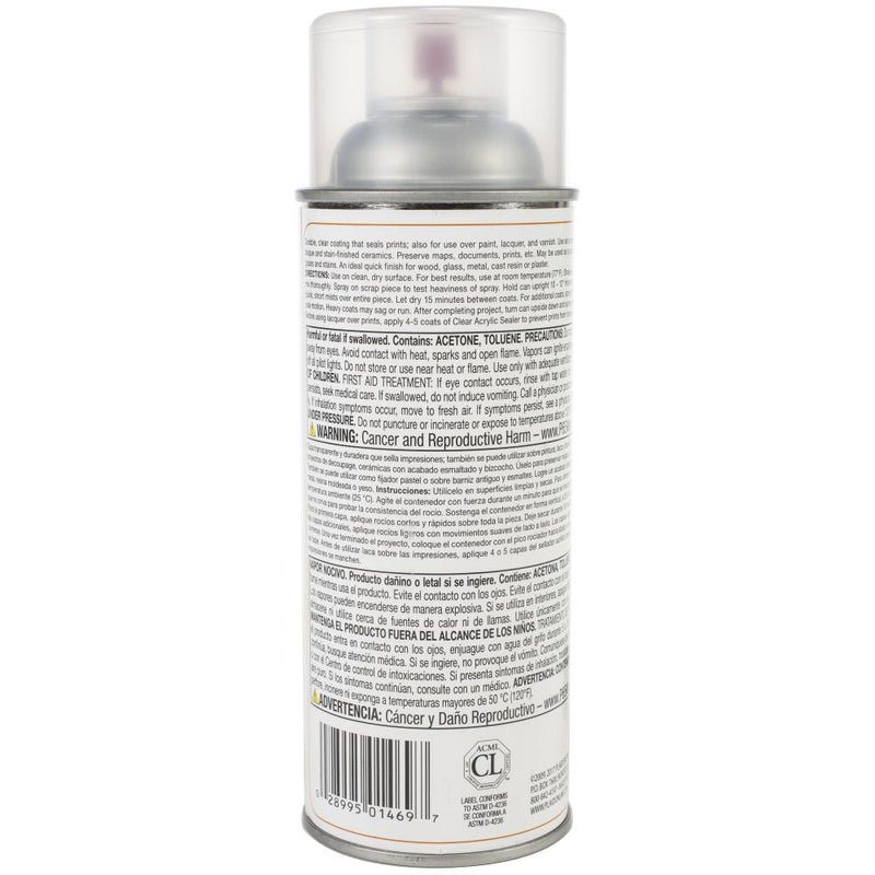 Mod Podge Clear Acrylic Aerosol Sealer 12oz/340g - Matte