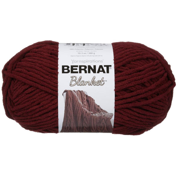 Bernat Blanket Big Ball Yarn - Crimson 300g