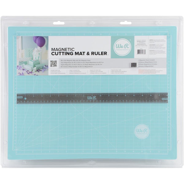 We R Memory Keepers - Crafters Magnetic Mat & Magnetic Ruler