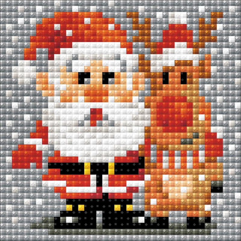 RIOLIS Diamond Mosaic Embroidery Kit 4"X4" - Santa Claus*