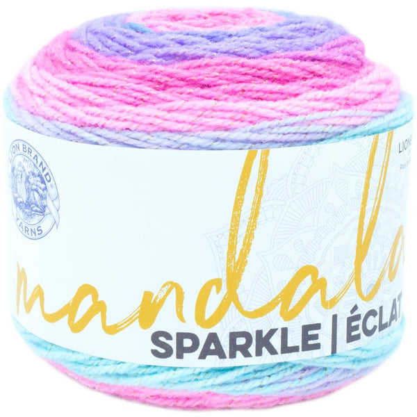 Lion Brand Mandala Sparkle Yarn - Draco