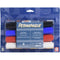 Permapaque Paint Markers Dual Piont 4/Pkg - Black, Red, Blue & White*