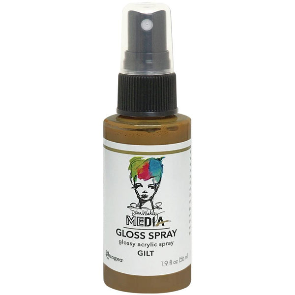 Dina Wakley Media Gloss Sprays 2oz - Gilt*