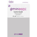 Crafter's Companion Gemini Midi Plastic Folder 6"X9" 2 pack