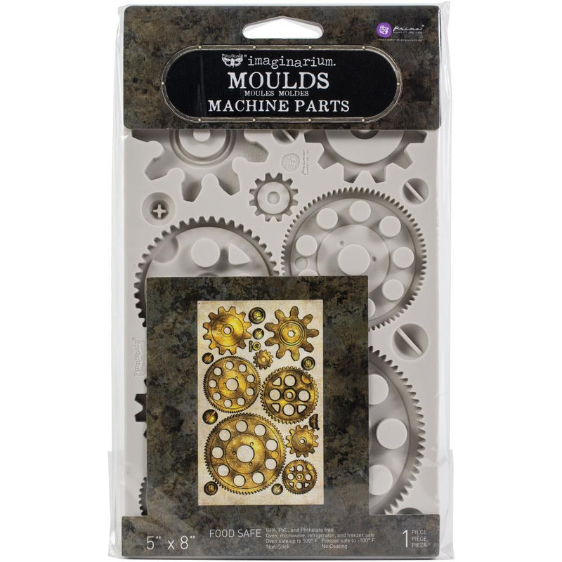 Finnabair Decor Moulds 5"x 8" - Machine Parts*