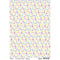 Ciao Bella Rice Paper Sheet A4  - Polka Dots, My First Year*