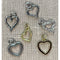Jewelry Made by Me - Charms 6 pack  Heart*