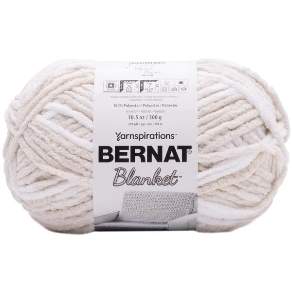 Bernat Blanket Big Ball Yarn - Beach Foam 300g
