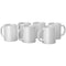 Cricut Mug Press Ceramic Mug Blank 12oz 6/Pkg White