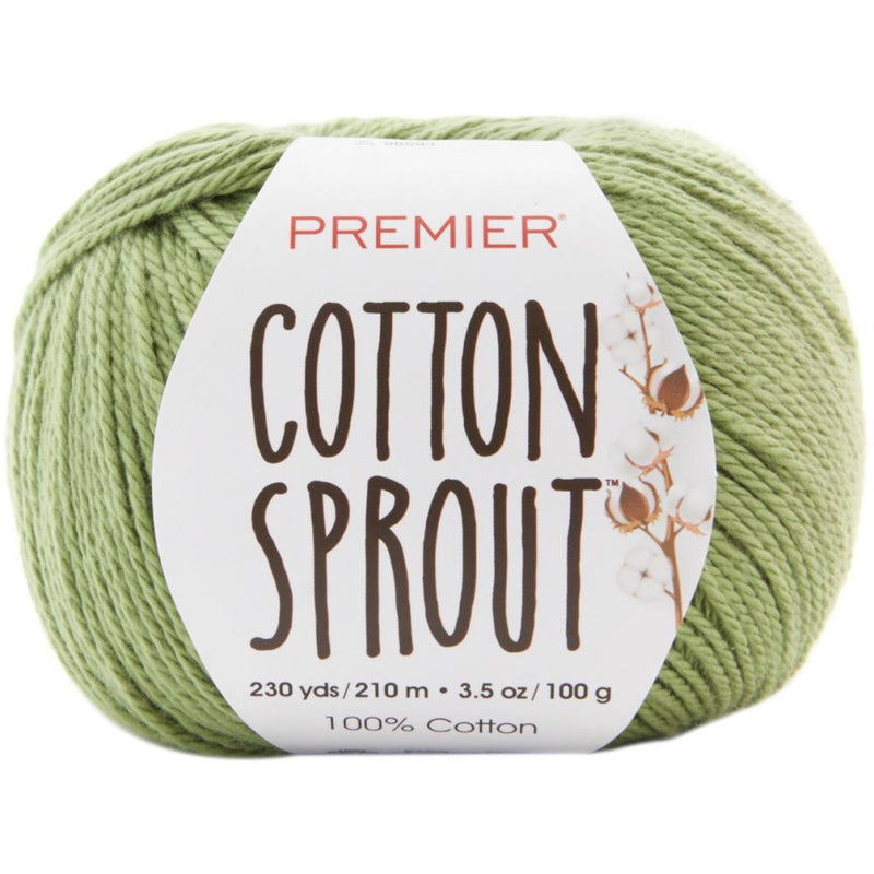 Premier Yarns Cotton Sprout Yarn - Leaf 100g
