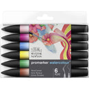 Winsor & Newton ProMarker Wtaercolour Sets 6 pack  Floral Tones*
