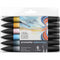 Winsor & Newton ProMarker Watercolour Sets 6 pack - Sky Tones*
