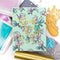 Pinkfresh Studio Cling Rubber Background Stamp A2 - Bougainvillea Print