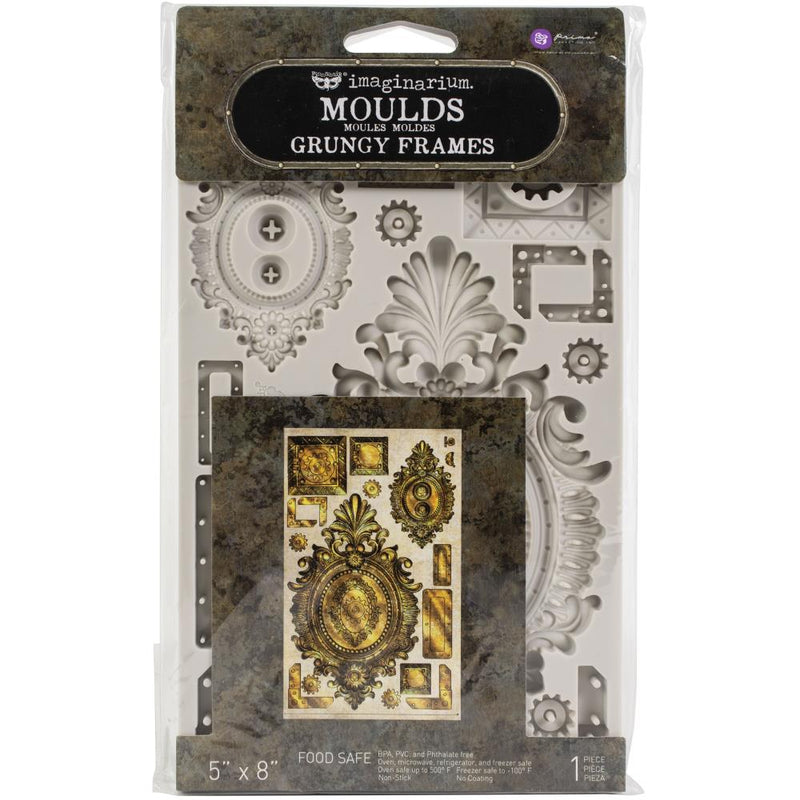 Finnabair Decor Moulds 5"x 8" - Grungy Frames*