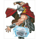 Camelot Dotz Diamond Art Kit 16.5"X20.8" - Marvel - Thor Strikes*