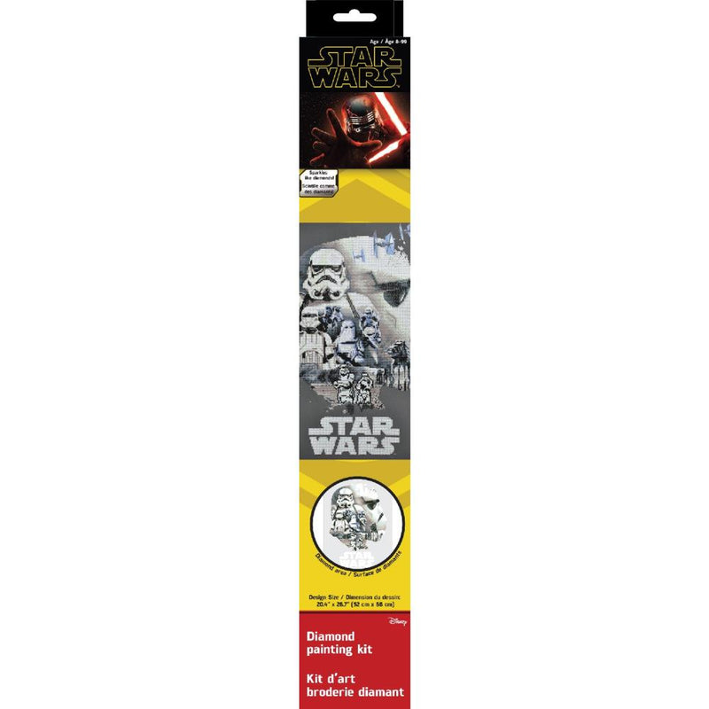 Camelot Dotz Diamond Art Kit 20.4"X26.7" - Star Wars - Stormtrooper*